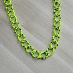 Stars On Neon Necklace