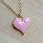 Pink Heart Necklace